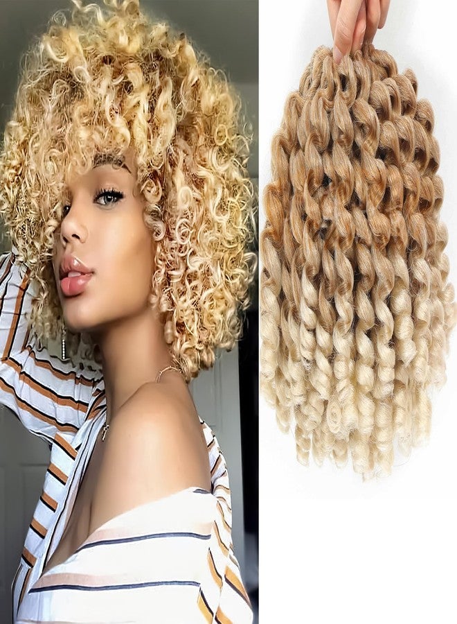 فلاج شيب ٥ عبوات من شعر الكروشيه الجامايكي المموج، ٢ × ضفائر كروشيه حلقية، ١٢ بوصة، وصلات شعر كروشيه صناعية جاهزة للحلقات، شعر كروشيه للتضفير، ٨٠ جذرًا -٢٧/٦١٣ - Image 1